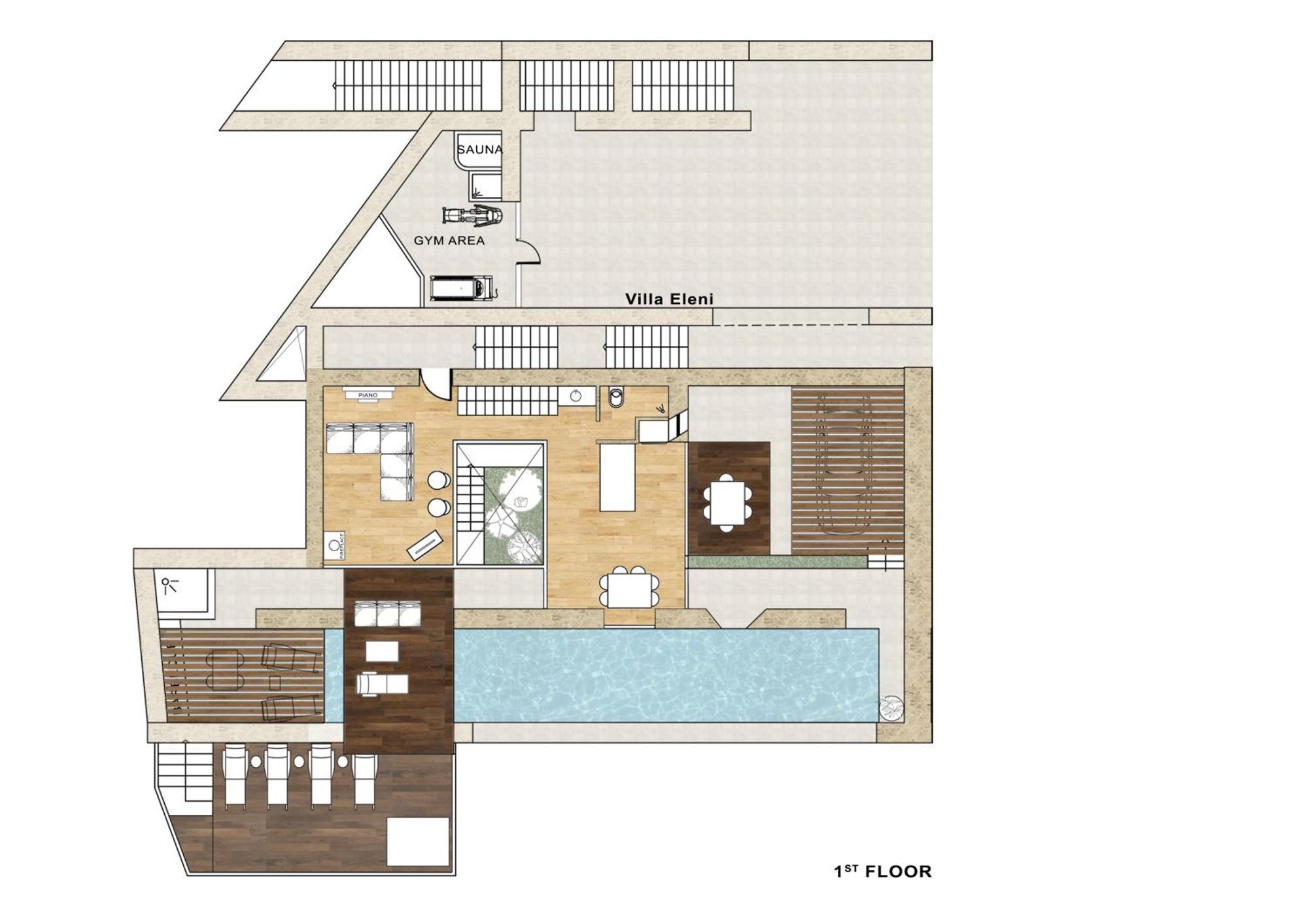 Beachfront Ravdoucha Epavlis Eleni Villa - Pool, Hot Tub, Gym, Sauna, Private Parking, Wifi Chania  Exterior photo