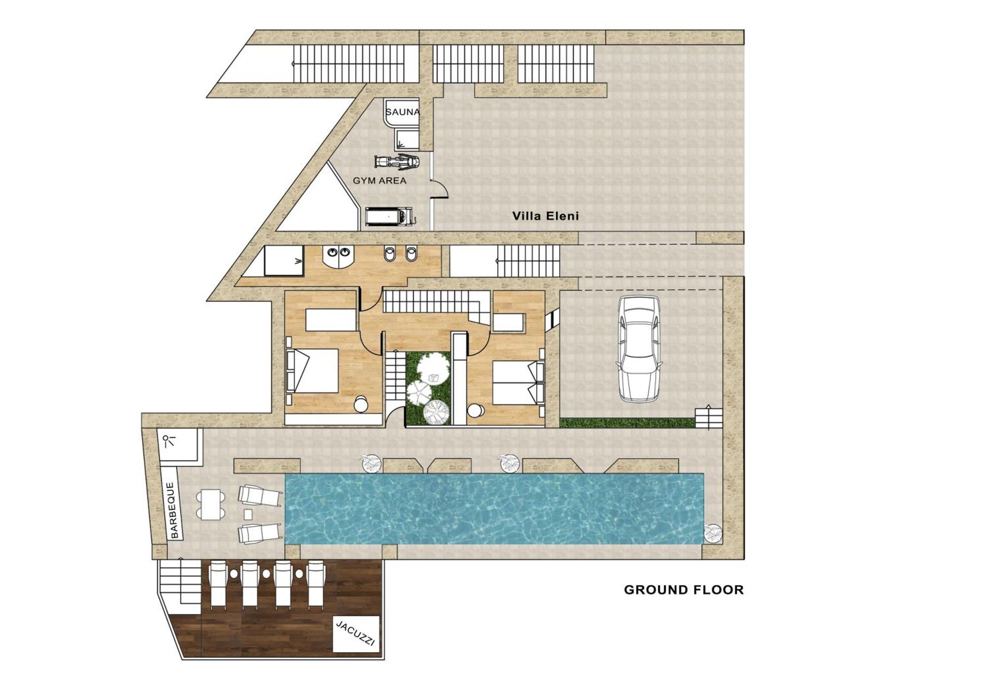 Beachfront Ravdoucha Epavlis Eleni Villa - Pool, Hot Tub, Gym, Sauna, Private Parking, Wifi Chania  Exterior photo