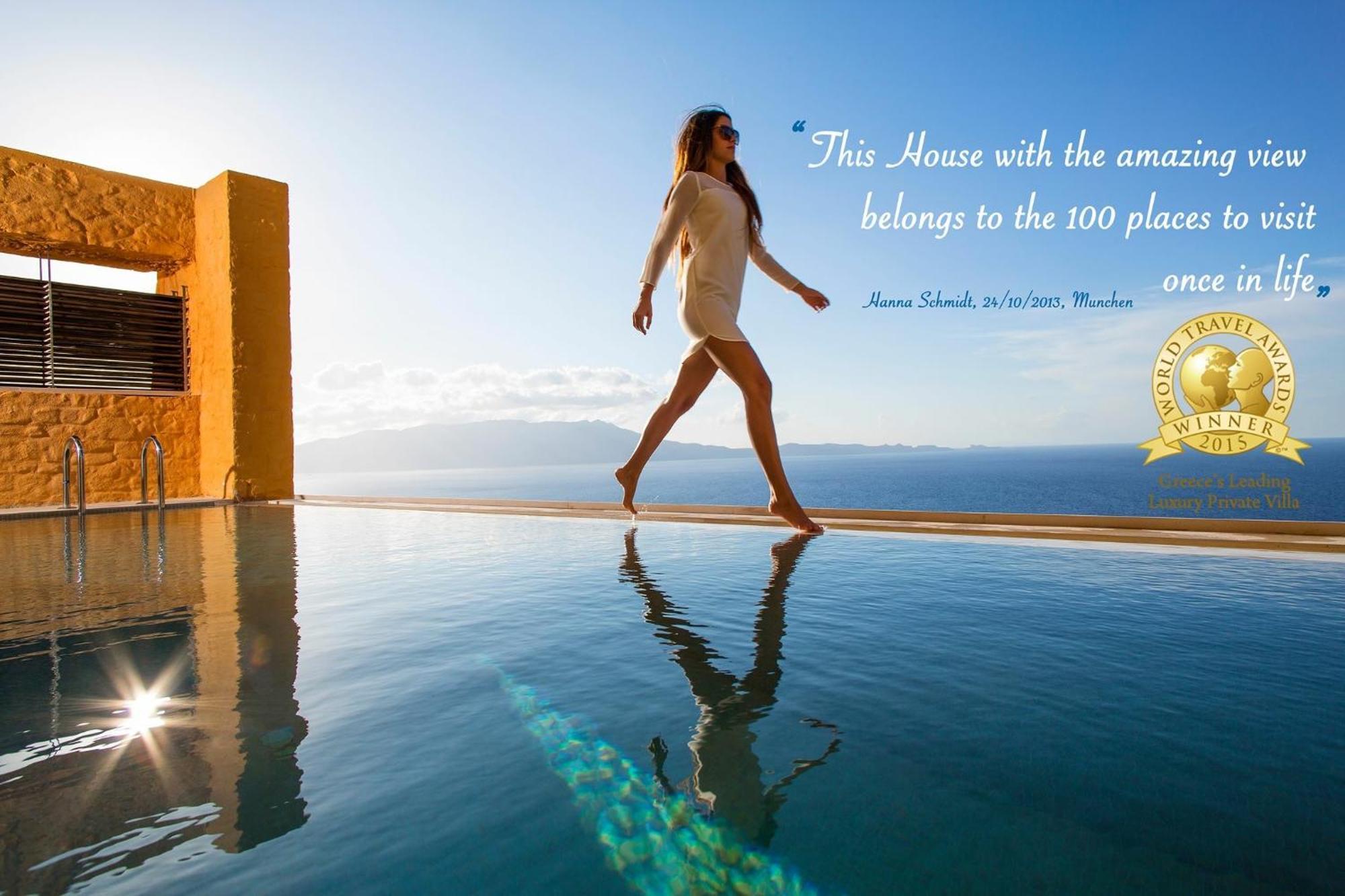 Beachfront Ravdoucha Epavlis Eleni Villa - Pool, Hot Tub, Gym, Sauna, Private Parking, Wifi Chania  Exterior photo